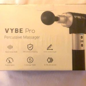 New Vybe Pro Personal Percussion Handheld Deep Muscle Massage Gun